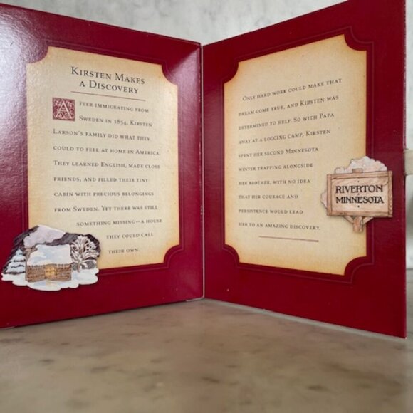 Kirsten 1854 American Girl Snowshoes Hallmark Ornament - Picture 15 of 15